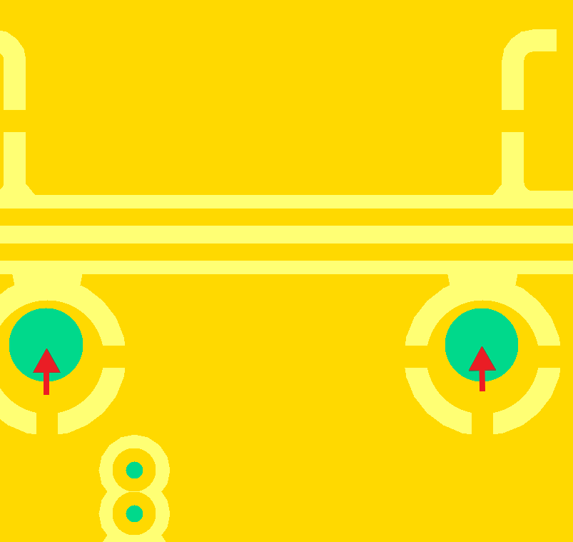 Смещение отверстия